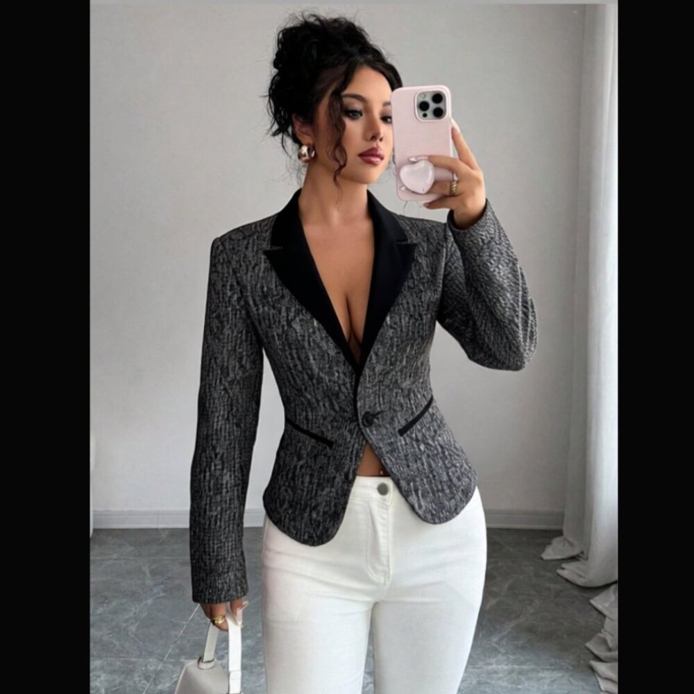 Mossimo Cropped Blazer